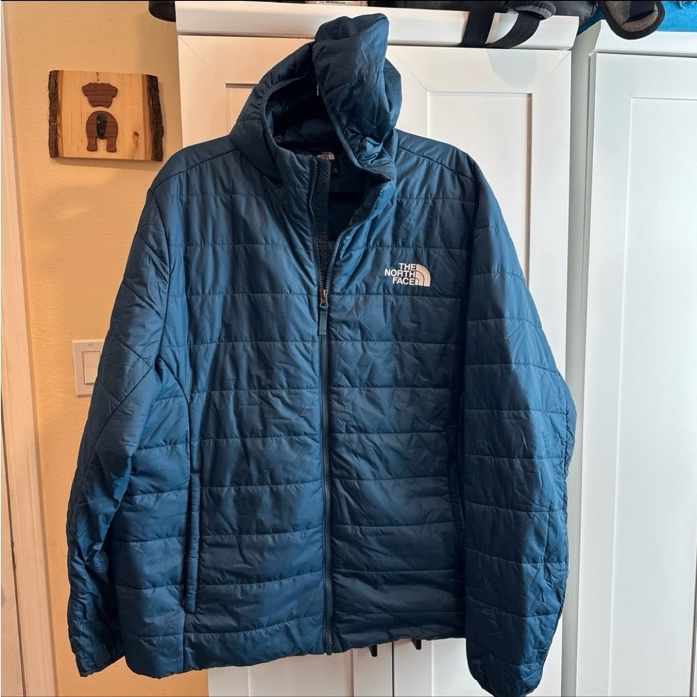 The North Face Blue Puffer Jacket